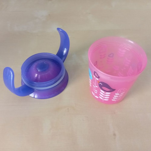 Munchkin Miracle 360 Training Cups used, set of 2 for babies 6m+