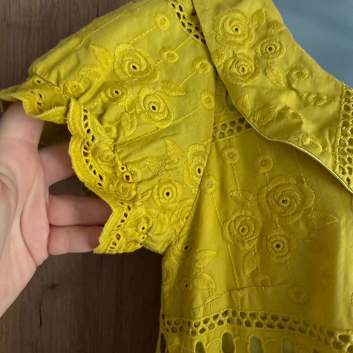 Killah summer women dress, used, size M, mustard color