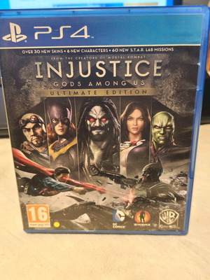 Injustice Gods Among Us Ultimate Edition PS4 σαν καινούργιο χωρίς manual