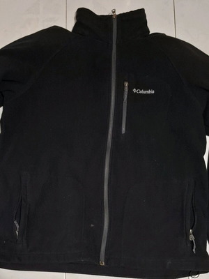 2 Ανδρικά φλις Columbia σαν καινούργια, μαύρο και μπλε