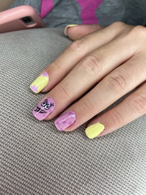 Press On Nails χειροποίητα καινούργια με σετ τοποθέτησης