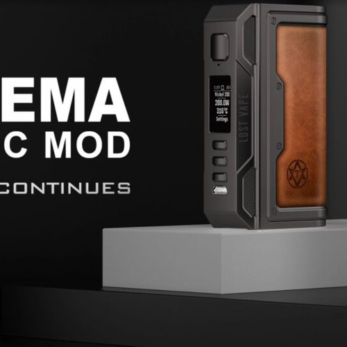 Lost Vape Thelema DNA 250C used mod with two batteries