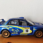 Subaru Impreza WRC 2002 Monte Carlo Rally νικητής Saico μεταλλικό μοντέλο 1:32 σαν καινούργιο