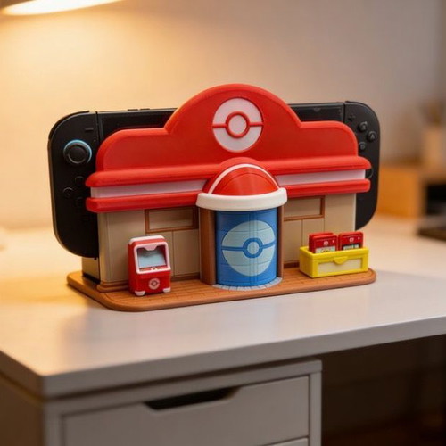 Pokémon Center 3D Dock Stand for Nintendo Switch 1 and 2