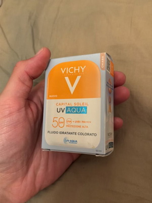 Vichy Capital Soleil UV Aqua SPF 50 tinted sunscreen