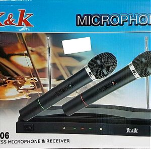 K&K microphone karaoke AT-306