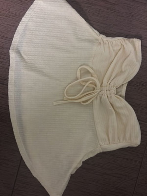 Yellow top like new, size S