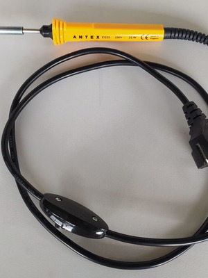Κολλητήρι Antex XS 25 καινούργιο με δύο έξτρα μύτες και διακόπτη on-off