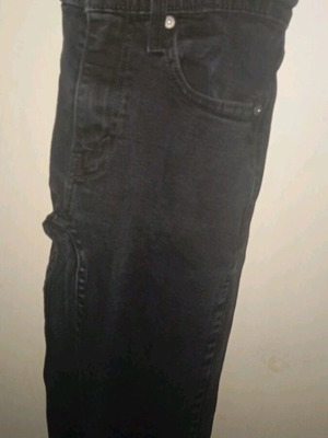 Levi's men's black slim fit jeans size 29 like new