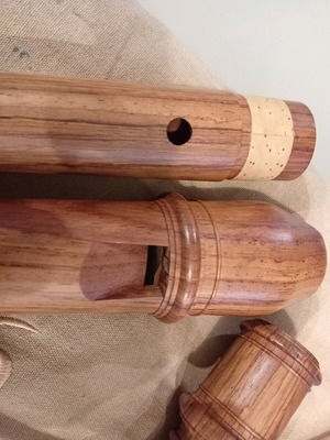 Mollenhauer tenor recorder model Denner like new, rosewood