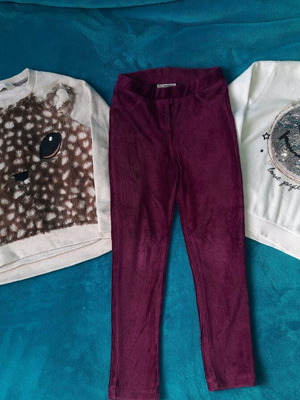 Kids blouse and pants set used, H&M and LCWaikiki