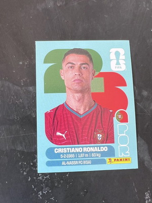 World Cup Cristiano Ronaldo Sticker new from 2026 collection