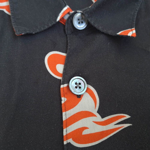 Our Legacy men's long sleeve shirt used, size L/XL, colorful