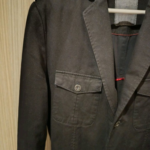 Ανδρικό σακάκι Zara Man Basic μαύρο, L, σαν καινούργιο