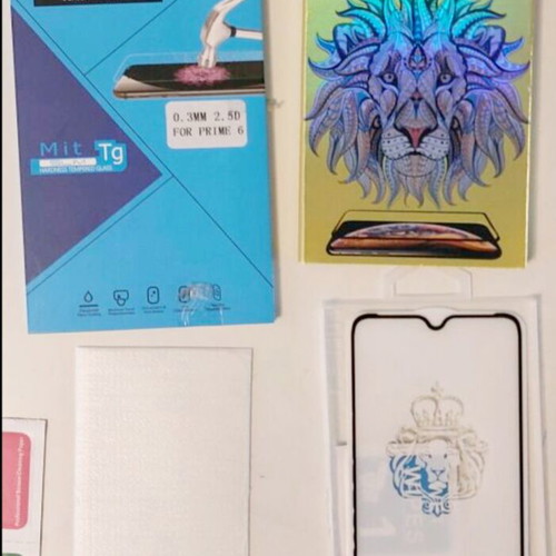 Tempered Glass Screen Protectors for Xiaomi Redmi Note 8 and Prime 6 new