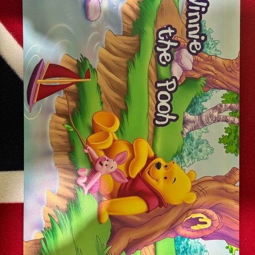 Winnie the Pooh children's wall art like new