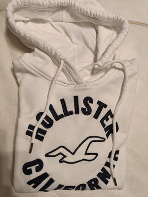 Hollister women's hoodie size M like new, white