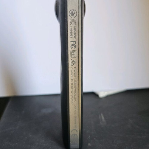 Ricoh Theta S camera used with waterproof and fabric case