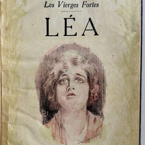 Marcel Prevost Léa old French illustrated book used, hardcover