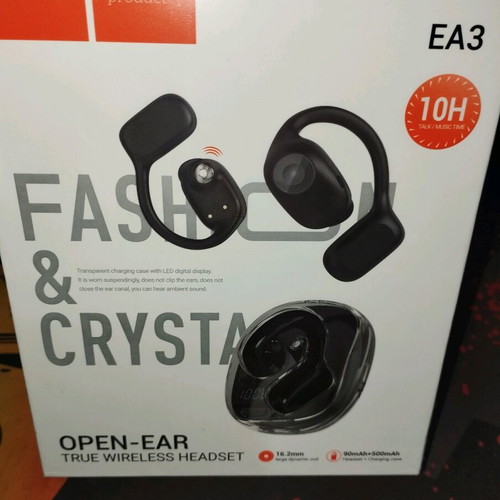Hoco EA3 Open Ear Bluetooth Handsfree earbuds new with charging case