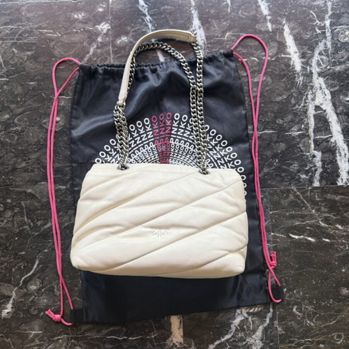 Pinko shoulder bag like new, beige