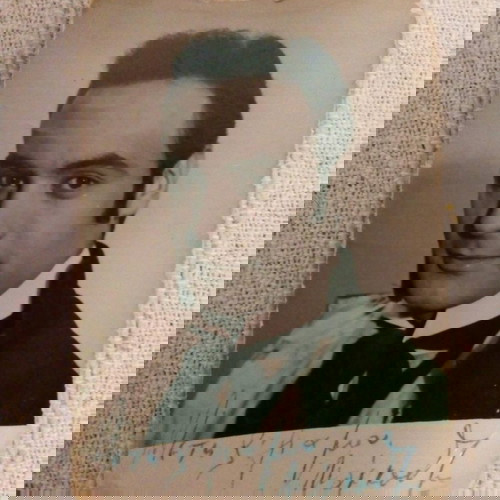 Αυτόγραφο Ανδρέα Μπάρκουλη δεκαετίας '60 μεταχειρισμένο