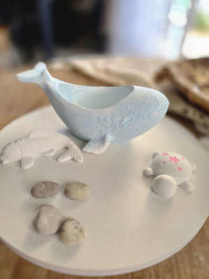Whale porcelain case new