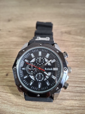 Black Wristwatch new, perfect condition
