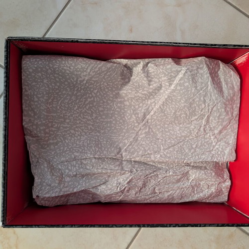 Air Jordan 3 Retro White Cement Reimagined Empty Box US 9.5 with OG Inserts