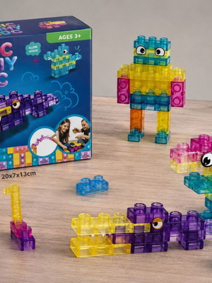 Комплект Magic Gummy Block с 40 меки блокчета