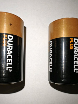 Duracell Plus Power Алкални батерии D 1.5V нови, комплект от 2