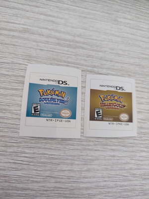Αυτοκόλλητα SoulSilver Heartgold USA Pokémon DS καινούργια