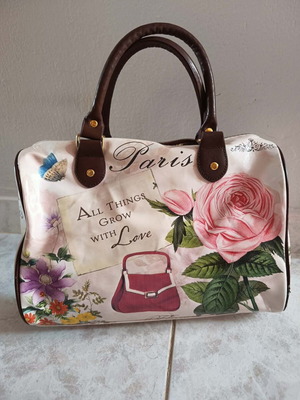 Floral vintage handbag new, multicolored