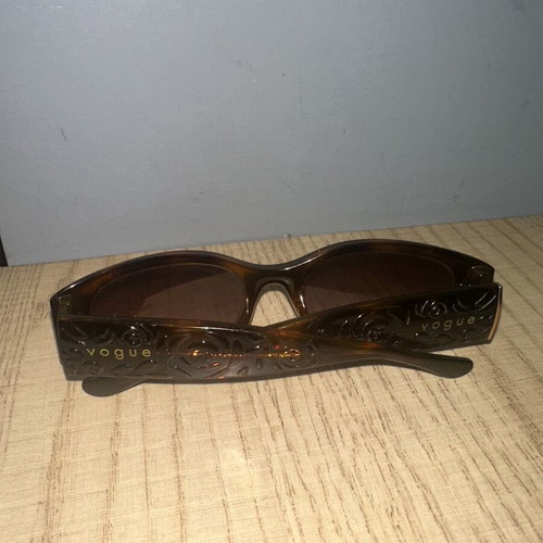 Vogue sunglasses like new, black and brown, with case
