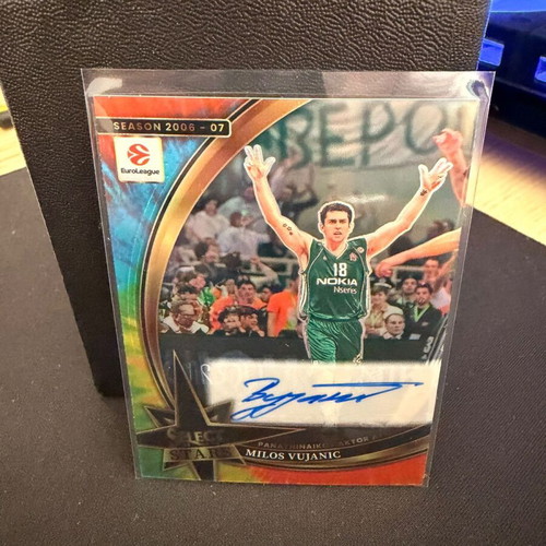 Milos Vujanic Autograph Card New