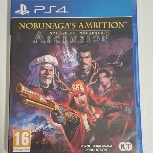 Nobunaga's Ambition Ascension PS4 game used