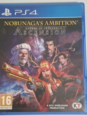 Nobunaga's Ambition Ascension PS4 game used