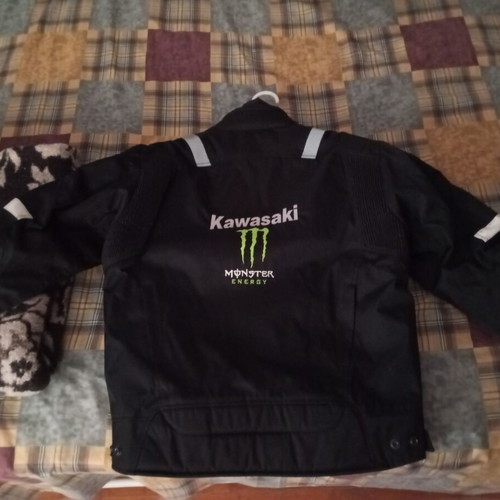 Kawasaki Monster Energy Motorcycle Jacket new, size M-L