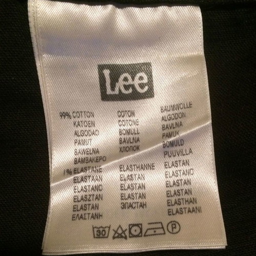 LEE “RIDER” CORDUROY XL BLACK JACKET
