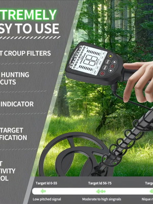 Металдетектор нов с LCD екран и звук