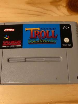 Nintendo SNES Super Troll Islands μεταχειρισμένο