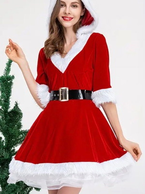 Christmas dress size L like new