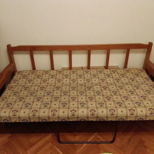 Swedish Sofa Bed from Solid Wood like new