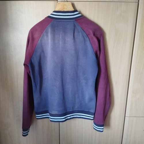 Firefly college jacket like new, vintage style unisex, red and purple, size L