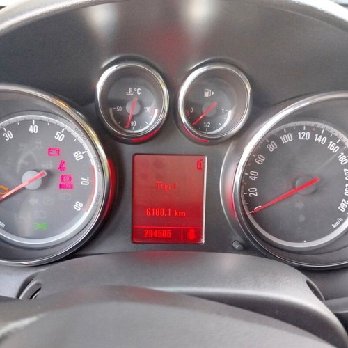 Opel Astra J Hatchback 1400cc gas-petrol conversion