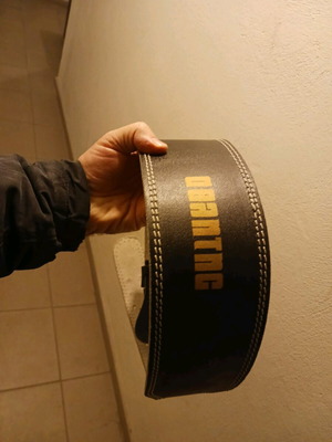 Athlitis gym belt Large 110 cm new