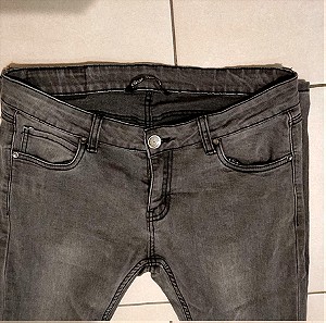 Skinny Jeans Γκρι W32