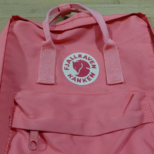 Fjallraven Kanken women's backpack used, pink