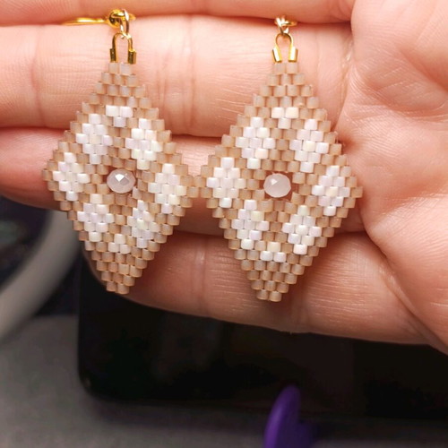 Miyuki handmade earrings new