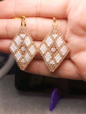 Miyuki handmade earrings new